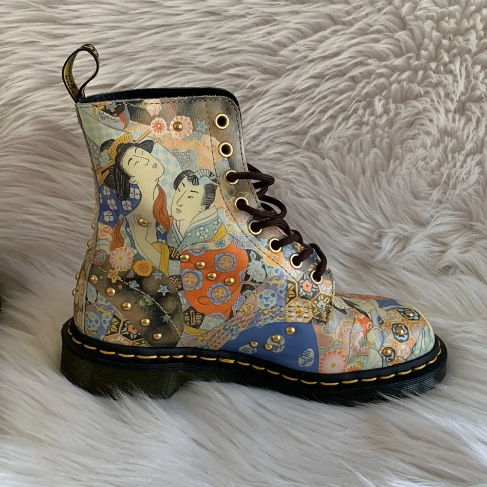 RARE Dr. Martens 1460 Pascal Eastern Art | US 6 - Picture 8 of 15